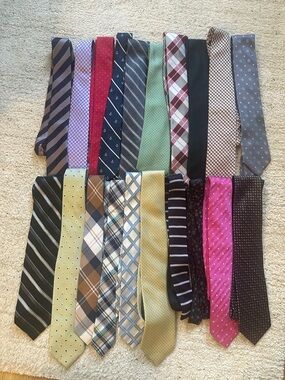 Men’s Neckties - Lot of 20